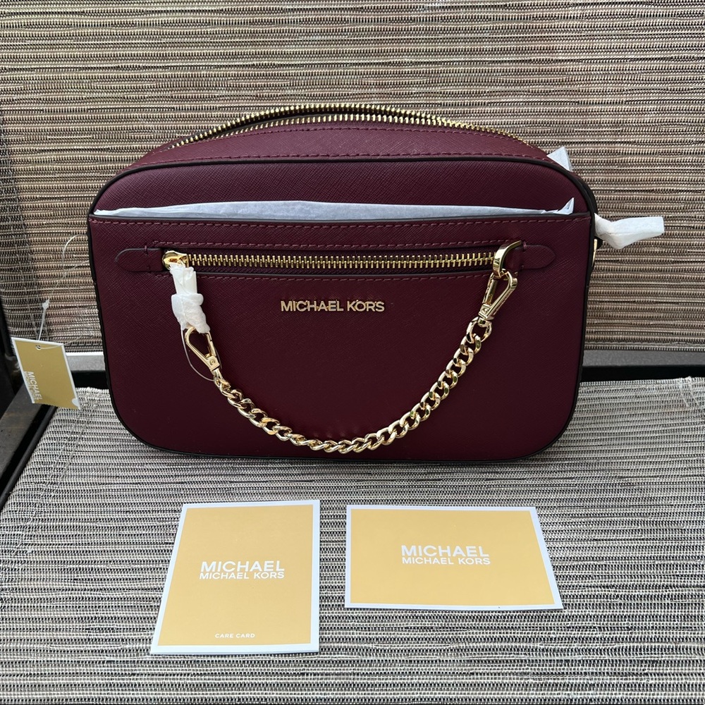 Michael Kors Jet Set Item Chain Crossbody Shoulder Bag